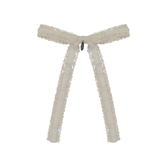 Dacee Design Medium Lace Velvet Bow Clip - AM1832
