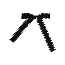  Dacee Design Medium Eyelet Velvet Bow Clip - AM1862