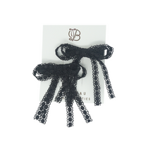  Bandeau Dreamy Lace Strand Mini & Bow Clip Set