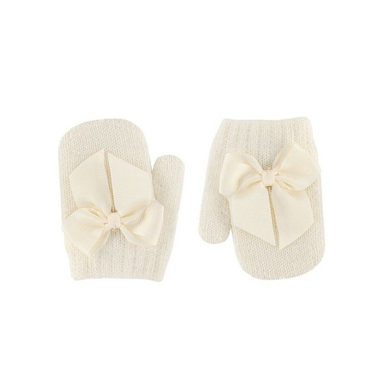 Condor Mittens with Grosgrain Bow - 50.600.028