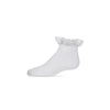 Memoi Mercerized Cotton Lace Anklet Sock - MKF 1000