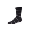 Memoi Spacedye Stripe Boys Cotton Blend Crew Sock - MK 159