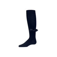  Memoi Velvet Bow Knee High Sock - MKF 7110