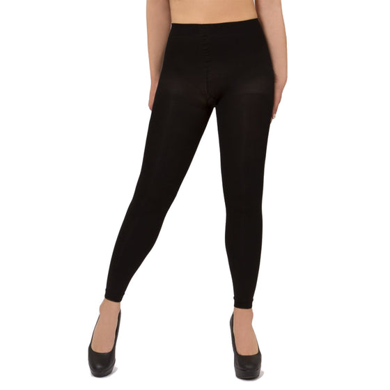 Control Top Footless Tights 