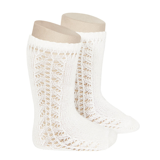 Condor Side Crochet Knee High Sock - 2592/2